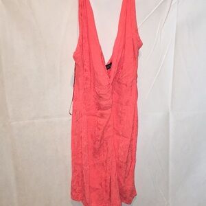 Zara Halter Tunic V-Neck Top | Size M